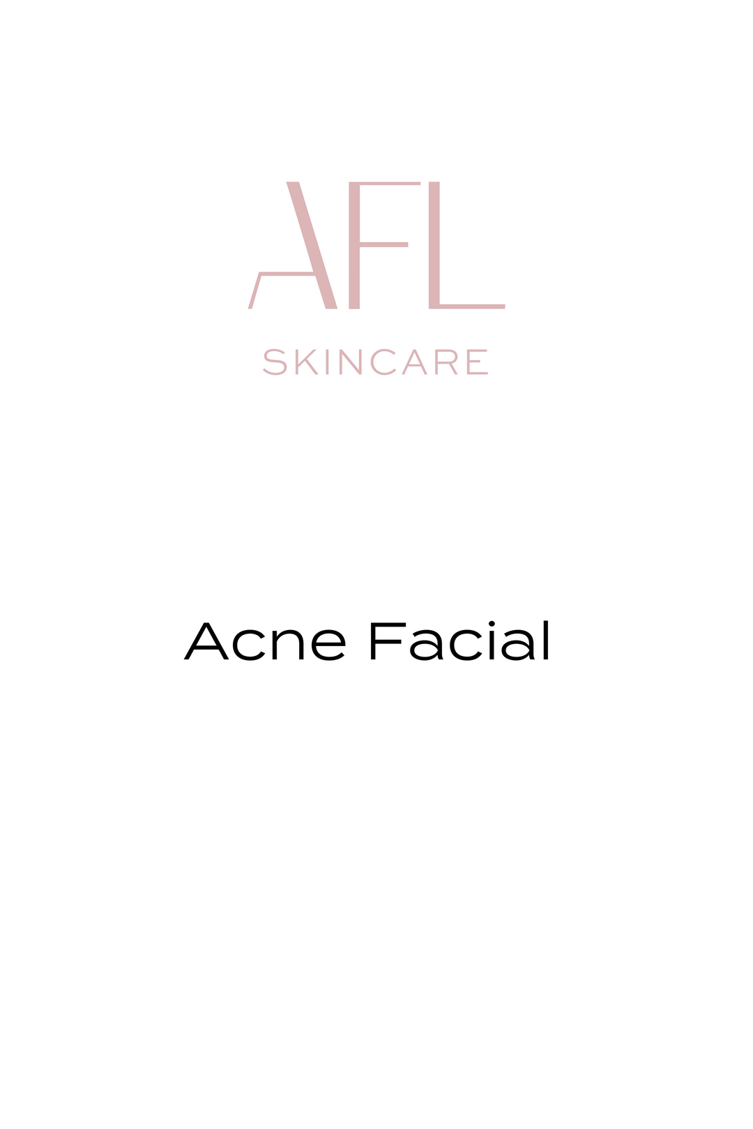 Acne Facial