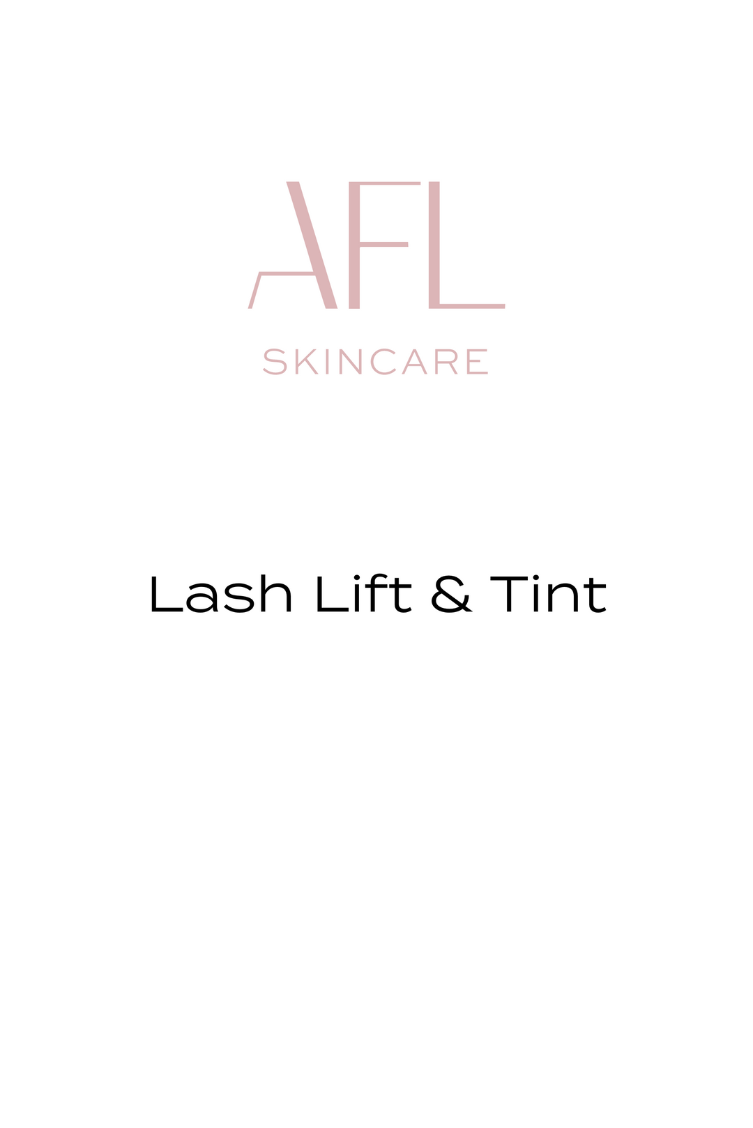 Lash Lift & Tint